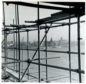 Kingsway: View across the Mersey, Liverpool, Lancashire