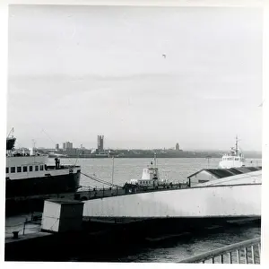 Mersey: View across the Mersey, Liverpool, Lancashire