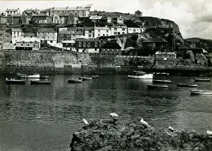 Mevagissey: View of Mevagissey Harbour, Cornwall