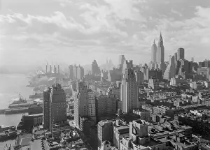 Midtown: View of Midtown Manhattan from the 27th floor of