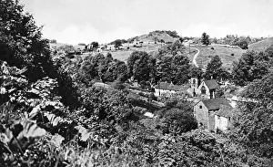 Millers: View of Millers Dale, Derbyshire Peak District