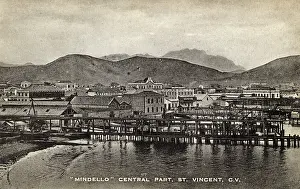 Vicente: View of Mindello, St Vincent Island, Cape Verde Islands