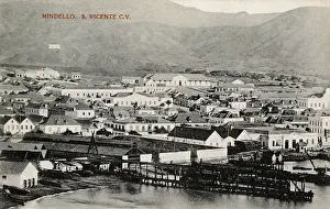 Vicente: View of Mindello, St Vincent Island, Cape Verde Islands