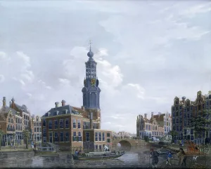 Mint: View of the Mint Tower at Amsterdam. 1777. Artist