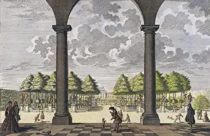 Mirabell: View on Mirabell palace grounds