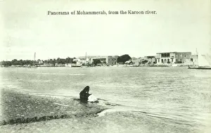 Khuzestan: View of Mohammerah from the Karun River
