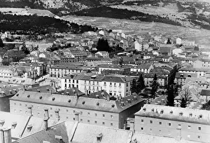 Actually: View from the monastery of El Escorial, 1931