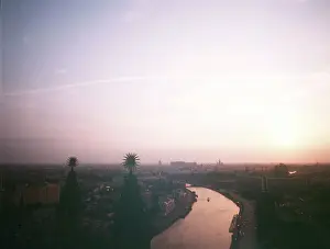 Highrise: View of Moskva river, 1988