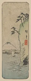 Studded: View of Mount Fuji from Honmoku