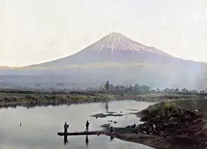 Fuji: View of Mount Fuji, Japan, circa 1880s
