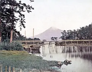 Fuji: View of Mount Fuji, Japan, circa 1880s