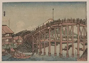 Nihonbashi: View of Mount Fuji from Nihonbashi