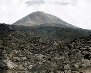 Bleak: View of Mount Vesuvius, Italy