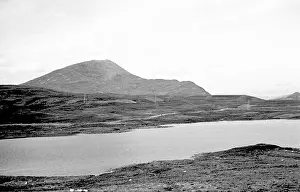 Lochs: View across a mountain loch