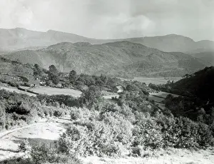 Toward: View toward the mountains, North Wales