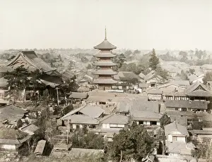 Nagoya: View of Nagoya town, Japan