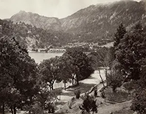 Roughly: View at Nainital India