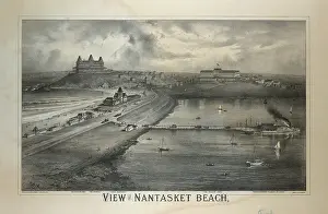 C1880: View of Nantasket Beach