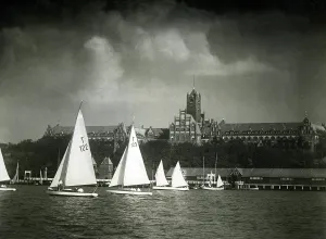 Comrades: View of the Naval Academy in Muerwik, 1938