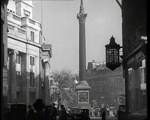 Cockspur: A View Towards Nelson's Column and Trafalgar