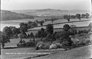 Abbot: View of Newton Abbot from Teignmouth Road