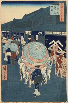 Nihonbashi: View of Nihonbashi Tori-itchome