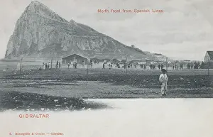 Boundary: View of the North Front, Gibraltar, from Spanish border