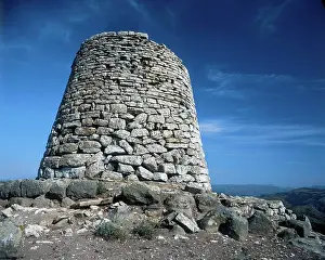 Nuraghe: View of the Nuraghe Goni