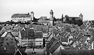 Duerer: View on the Nuremberg Castle