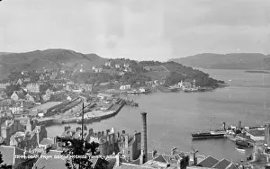 Bute: View of Oban from McCaig's Tower