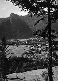 Oberammergau: View of Oberammergau, 1920s