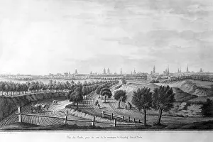 Rosenberg: View of Old Berlin from the Tempelhofer Berg, 18th century