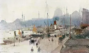 Stamboul: View toward the Old City - Istanbul, Turkey