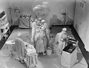 Surgeries: View of operating room from above