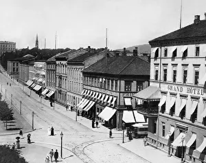 Oslo: View on Oslo, 1910