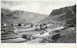 Palisade: View of Palisade, Nevada, USA