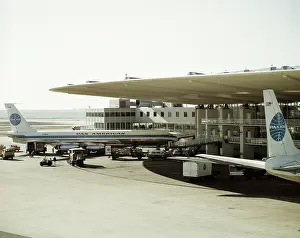 Dun001: View of pan american international terminal terminal
