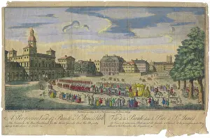 1754: View of a Parade at St James's Park