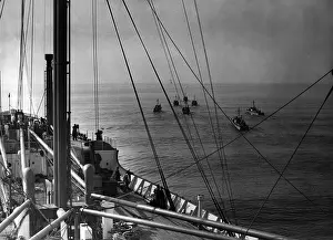 Able: View from the passenger ship Scharnhorst on a