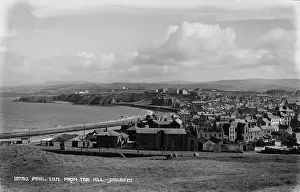 Peel: View of Peel from the Hill