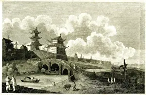 Pagodas: View of Peking, China