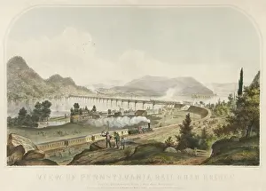 Susquehanna: View of Pennsylvania Railroad Bridge over