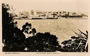 Sep16: View of Perth from Mount Eliza, Western Australia