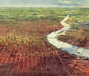 Cityscapes: View of Philadelphia