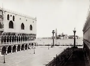 Piazzetta: View across the Piazzetta, Venice, Italy