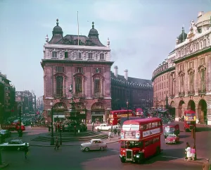 Piccadilly: View of Piccadilly Circus, London