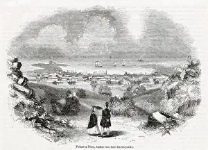 Pointe: View of Pointe-a-Pitre, Guadeloupe, French West Indies