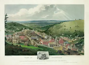 Respectfully: View of Pottsville Taken from Sharp Mountain & respectfully