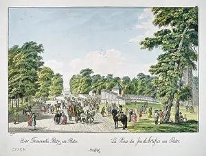 Artaria: View across the Prater