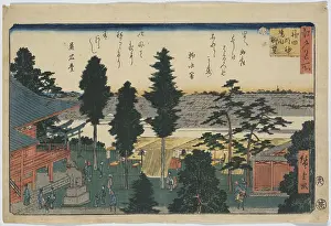 Precinct: View from the precinct of Kanda Myojin Shrine View from the